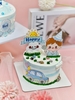 Combo 2 set giấy-bé trai happy và kẹo mút.