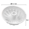 Khuôn Silicon-tạo mẫu bánh hình xoắn (đk  đáy 16.cm x sau 6cm)..