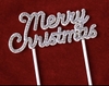 Chữ Merry Christmas gắn hạt