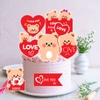 Combo 2 set giấy  - gấu vàng nâu (always with you love).
