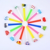 Set 10 còi thổi sinh nhật kute mix màu kt 11cm.