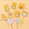 Combo 2 set giấy  - gấu vàng trái tim kute.