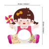 Set 5 hộp cầu giấy em bé cầm chong chóng-BÉ GÁI.