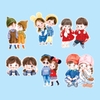 Set 12 thẻ giấy đôi em bé mix mẫu.
