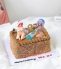 Tượng bikini sexy  (nhựa nhẹ) -màu xanh.