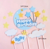 Set giấy trăng sao baby (HD)-XANH.