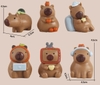 Set 6 chuột lang nước CAPYBARA siêu cấp NHỰA ĐẶC.
