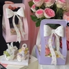 Set 10 hộp cupcake quai xách và nơ-TÍM.
