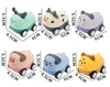 Set 6 ô tô động vật hoạt hình dễ thương (nhựa đẹp).
