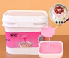 Paste socola phủ mặt bánh không cần làm nóng (hũ 1kg)-vị dâu (màu hồng).