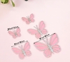Set 5 bướm giấy 2 lớp - HỒNG BẠC9417.