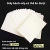 50 tờ giấy gạo LOẠI MỎNG 0.35mm (kích thước A4 - 21cm x 29.7cm).