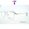 [ Chính hãng ] Gọng mắt kính vuông Titanium cao cấp đa giác nam nữ ExFash EF33299T