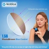 [1 cặp] Tròng Kính Đổi Màu Nâu Trà Lọc Ánh Sáng Xanh Nottica 1.56