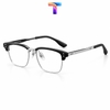[Nhiều màu] Gọng mắt kính vuông nam nữ T-Titanium cao cấp DTX132 [Ảnh thật] [Chính hãng]