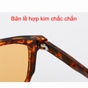 [ Nhiều màu ] Mắt kính râm mát vuông nam nữ 28031