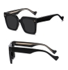 [Nhiều Màu] Kính râm mát phân cực Polarized vuông lớn nam nữ 9102