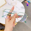Kính chống ánh sáng xanh tròn nam nữ TR002