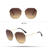 Kính râm không viền nữ 839
