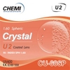 Tròng kính Chemi U2 Phản Quang, UV, Siêu Trơn