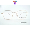 [ Chính hãng ] Gọng mắt kính vuông Titanium cao cấp đa giác nam nữ ExFash EF33299T