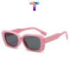[Nhiều Màu] Mắt kính râm mát trẻ em trai gái phân cực Polarized vuông 2156
