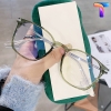 [Nhiều màu] Kính chống ánh sáng xanh vuông nam nữ 2167 [Ảnh thật] [Có sẵn]