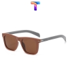 [Nhiều Màu] Mắt kính râm mát vuông nam nữ phân cực Polarized 3997