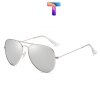 [Nhiều màu] Mắt kính râm mát phi công Aviator nam nữ 3026