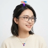 [Nhiều màu] Mắt kính chống ánh sáng xanh tròn nam nữ 1076