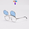 Mắt kính chống ánh sáng xanh clip-on vuông nam nữ 31610