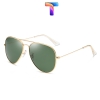 [Nhiều màu] Mắt kính râm mát phi công Aviator nam nữ 3026