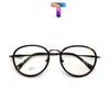 [Nhiều màu] Gọng mắt kính tròn nam nữ 35056 Chrome Hearts [Ảnh thật]