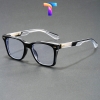 [ Nhiều màu ] Mắt kính chống ánh sáng xanh vuông nam nữ 1140