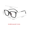 [Nhiều màu] Gọng mắt kính nam nữ vuông mạ Titanium IP 5040 [Ảnh thật]