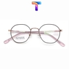 [Nhiều Màu] Gọng kính hợp kim Titanium vuông nhỏ nam nữ 977601 [Ảnh thật] [Có sẵn]