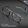 [Nhiều màu] Gọng kính Titanium vuông nam nữ 2217