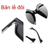 [Nhiều Màu] Kính râm mát phân cực Polarized vuông lớn nam nữ 9102