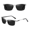 Kính râm mát phân cực Polarized vuông nam nữ 1906