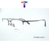 [ Chính hãng ] Gọng mắt kính vuông Titanium cao cấp nữa vành nam nữ ExFash EF33205T