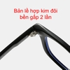 [ Nhiều màu ] Mắt kính chống ánh sáng xanh vuông nhỏ nam nữ 81112