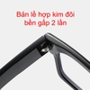 [ Nhiều màu ] Mắt kính chống ánh sáng xanh vuông lớn nam nữ 9012