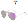 [Nhiều màu] Mắt kính râm mát phi công Aviator nam nữ 3026