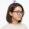 [Nhiều màu] Mắt kính chống ánh sáng xanh vuông lớn nam nữ 1045