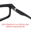 [Nhiều màu] Mắt kính thể thao chống ánh sáng xanh vuông nam nữ Nhôm Magie 81304