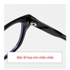 [ Nhiều màu ] Mắt kính chống ánh sáng xanh mắt mèo MM nam nữ 27108