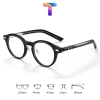 [ Nhiều màu ] Mắt kính chống ánh sáng xanh tròn nam nữ 28033