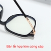 [Nhiều màu] Kính chống ánh sáng xanh vuông lớn nam nữ 85091