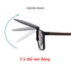 Kẹp kính râm vuông lớn phân cực Polarized có viền [ Tặng kèm hộp - có sẵn ]