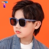 [Nhiều Màu] Mắt kính râm mát trẻ em trai gái phân cực Polarized vuông 7087